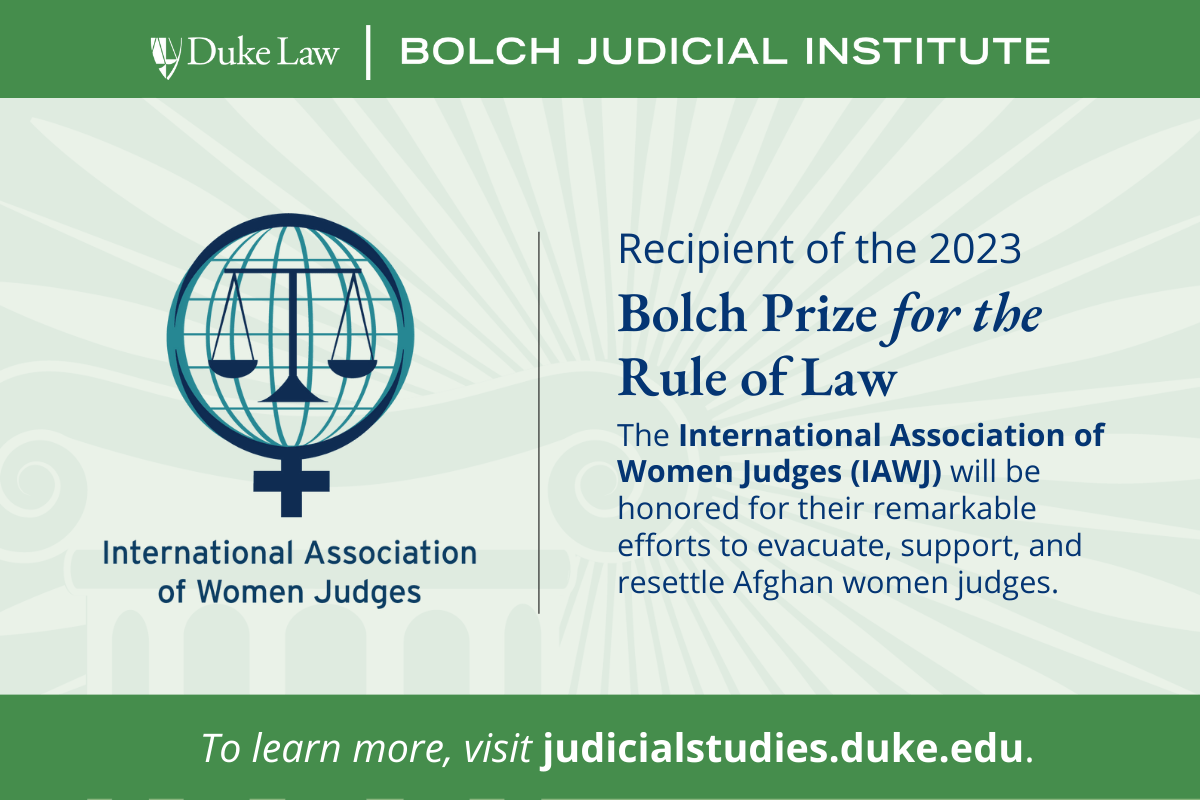 Bolch Prize IAWJ Poster